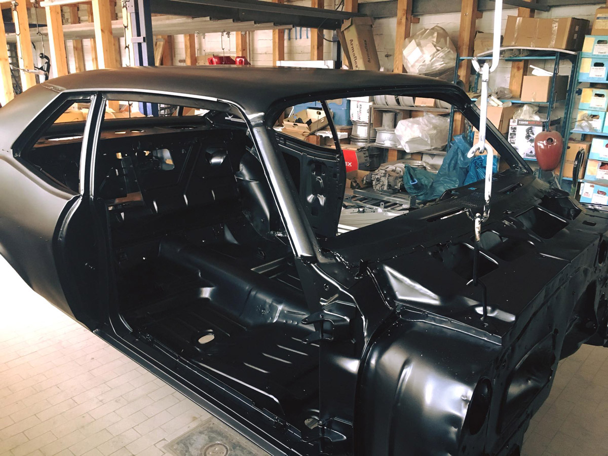 Beschichtung Oldtimer Karoserrie